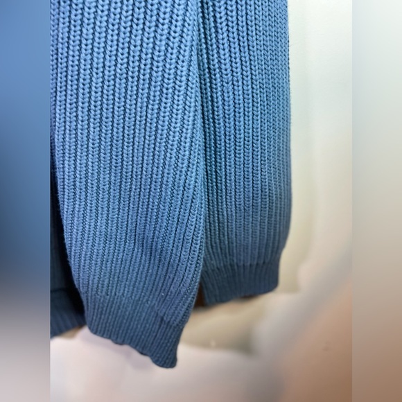 Women’s Blue Ralph Lauren Polo 1/4 Zip Pullover Sweater 100% Cotton Size Xl - Picture 4 of 7